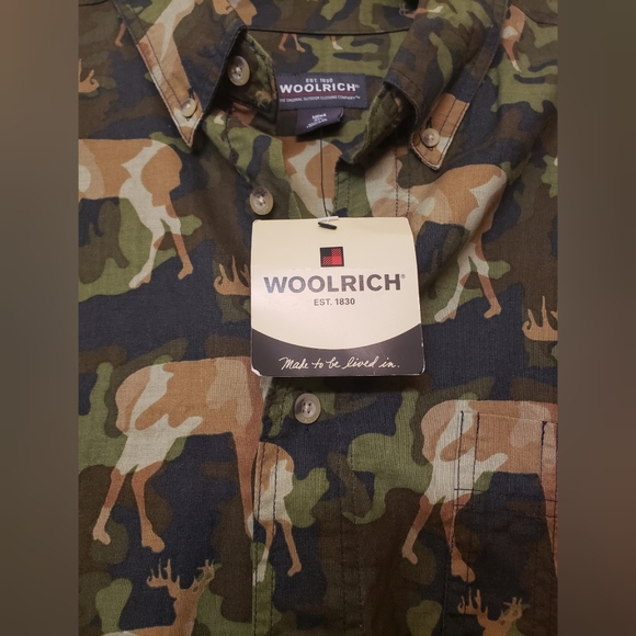 Woolrich Hunting Casual Button Up XXL NWT - Picture 5 of 11